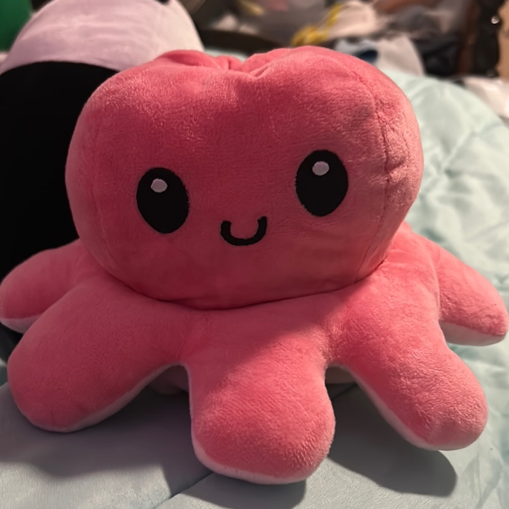 Pink Mood Changing Octopus
